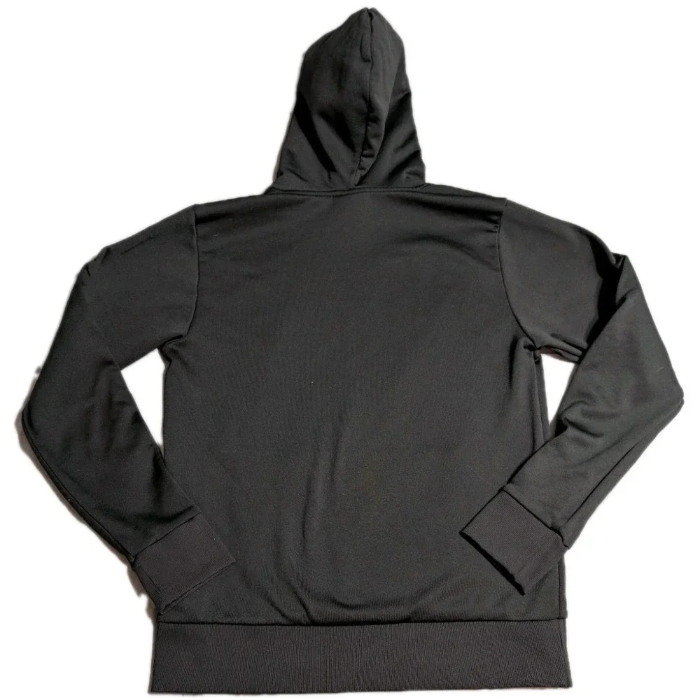 The North Face Hoodie Sweatshirt Mens Medium Black Pullover Half‎ Dome Big Logo
